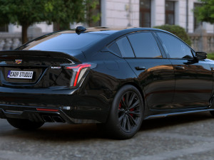 2022 Cadillac CT5-V Blackwing 3D Модель
