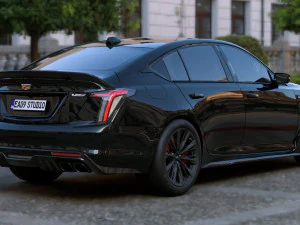 2022 Cadillac CT5-V Blackwing 3D Model