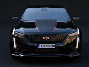 2022 Cadillac CT5-V Blackwing 3D Модель