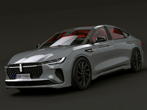 2023 Lincoln Zephyr 3D Model