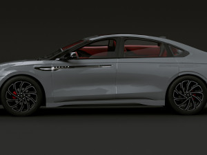 2023 Lincoln Zephyr 3D Model