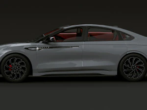 2023 Lincoln Zephyr 3D Model
