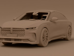 2023 Lincoln Zephyr 3D Model