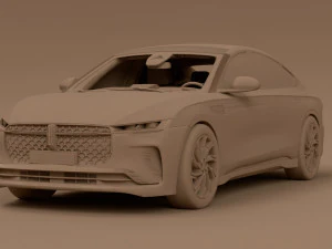 2023 Lincoln Zephyr 3D Model