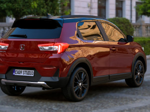 Honda WR-V 2023 3D Model