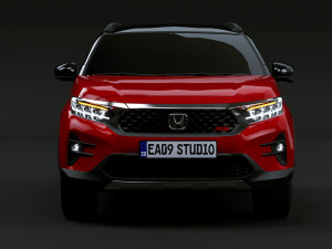 Honda WR-V 2023 3D Model