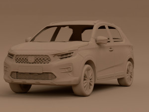 Honda WR-V 2023 3D Model