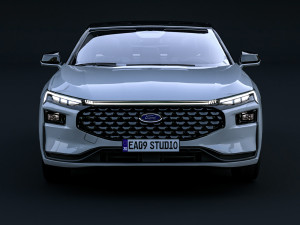 2023 Ford-Mondeo 3D Model