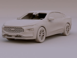 2023 Ford-Mondeo 3D Model
