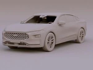 2023 Ford-Mondeo 3D Model