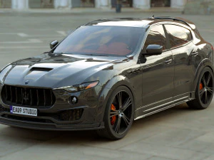 2023 Maserati Levante ajustado Modelo 3D