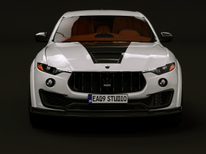 2023 Maserati Levante Tuned 3D Модель
