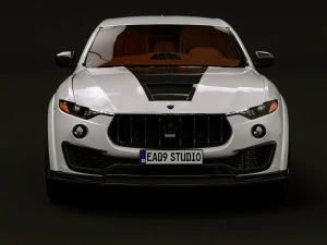 2023 Maserati Levante Tuned 3D Model