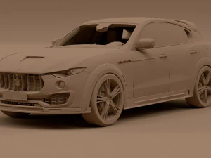 2023 Maserati Levante Tuned 3D Model