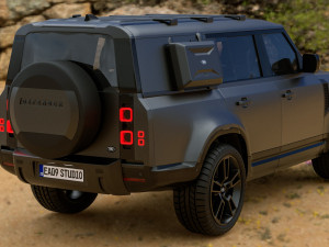 2024 Land Rover Defender 130 Outbound 3D 모델