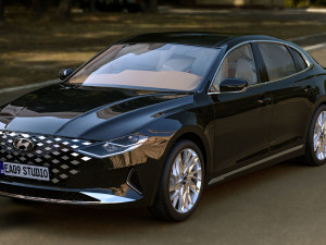 2023 Hyundai Grandeur-Azera 3D 모델