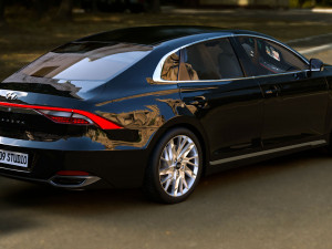 2023 Hyundai Grandeur-Azera 3D 모델