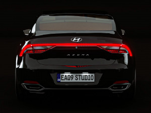 2023 Hyundai Grandeur-Azera 3D 모델