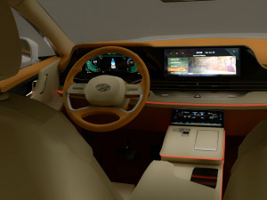 2023 Hyundai Grandeur-Azera 3D 모델