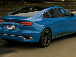 2024 Ford-Taurus 3D Model