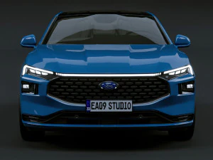 2024 Ford-Taurus 3D Model