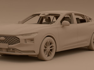 2024 Ford-Taurus Model 3D