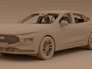 2024 Ford-Taurus 3D Model