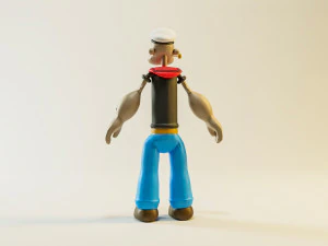 Popeye 3D Model