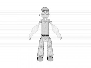 Popeye Modelo 3D