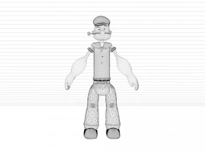 Popeye 3D Model