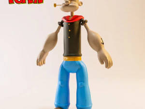 Popeye 3D Model