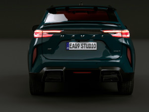 HAVAL H6 GT 2024 3D Model