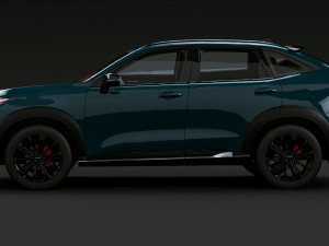 HAVAL H6 GT 2024 3D Model