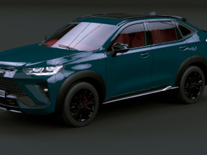 HAVAL H6 GT 2024 3D Model
