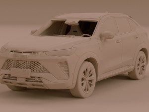 HAVAL H6 GT 2024 3D Model