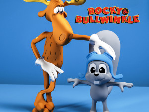 Rocky Bullwinkle Rigged 3D Model