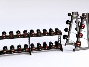 Rack GYM80 3D Model