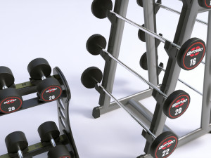 Rack GYM80 3D Model