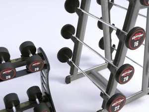 Rack GYM80 3D Model