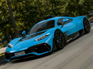 梅赛德斯 AMG 项目 ONE 2023 3D 模型