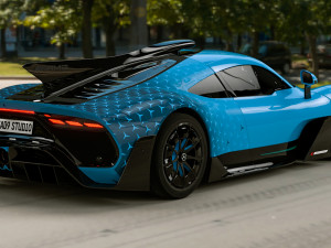 Mercedes AMG Project ONE 2023 3D मॉडल