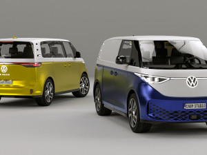 2024 VW ID Buzz Modelo 3D