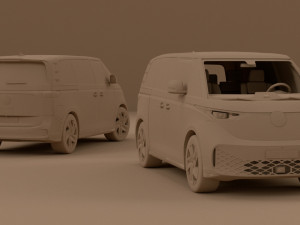 2024 VW ID Buzz Modelo 3D