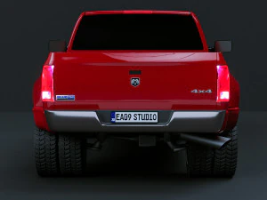 2005 Dodge Ram 3500 3D Model