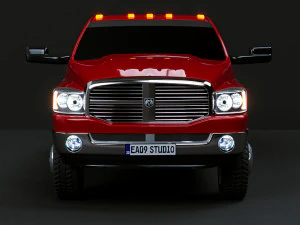 2005 Dodge Ram 3500 3D Model