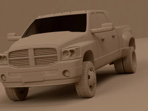 2005 Dodge Ram 3500 3D Model