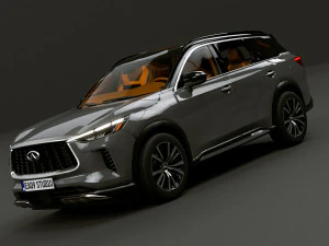 Infiniti QX60 2023 Modelo 3D
