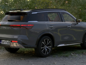 Infiniti QX60 2023 3D 모델