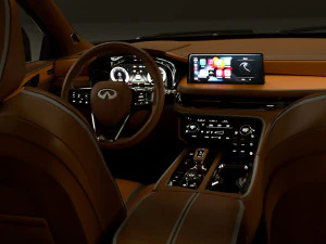 Infiniti QX60 2023 3D Model