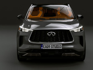 Infiniti QX60 2023 3D 모델